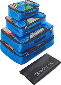 Travelizer – Travel Packing Cubes 5pcs Luggage Organizer Set for Bag & Suitcase