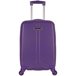 Kenneth Cole Reaction High-Lite 20″ Hardside 4-Wheel Carry-on Luggage, Purple
