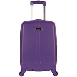 Kenneth Cole Reaction High-Lite 20″ Hardside 4-Wheel Carry-on Luggage, Purple