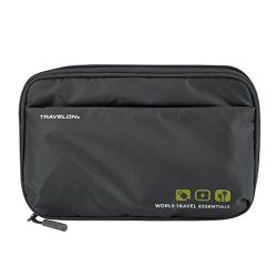 Travelon World Travel Essentials Tech Organizer, Graphite