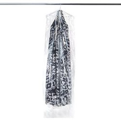 HANGERWORLD 20 Clear 72inch 80 Gauge Dry Cleaning Laundrette Polythylene Garment Clothes Cover P ...