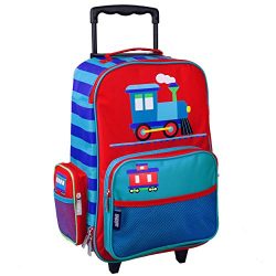 Wildkin Kids Rolling Suitcase for Boys and Girls, Luggage is Carry-On Size and Perfect for Overn ...