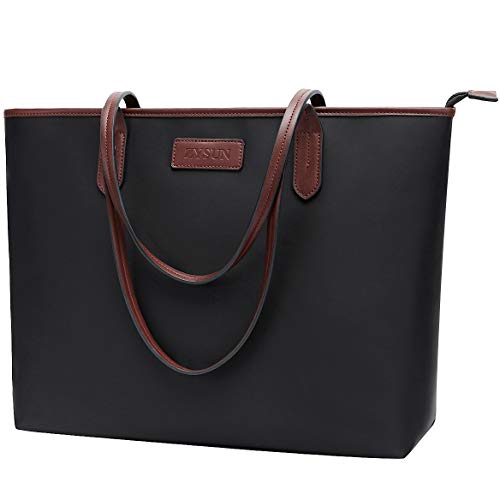 Laptop Bag for Women 15.6-17 inch Lightweight Business Nylon Work Tote ...