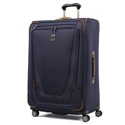 Travelpro Luggage Crew 11 29″ Expandable Spinner Suitcase with Suiter, Patriot Blue