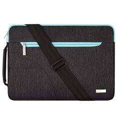 MOSISO Laptop Shoulder Bag Compatible with 15 inch MacBook Pro Touch Bar A1990 A1707 2019 2018 2 ...