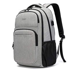 Travel Laptop Backpack, Business College School Bookbag,Slim Water Resistent for Women & Men ...