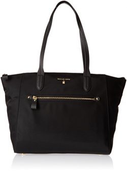 MICHAEL Michael Kors Women’s Large Kelsey Tote, Black, One Size