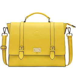 Laptop Briefcase for Women,Work Tote Bag Laptop Messenger Bags Multi-Functional Teacher Bag for  ...