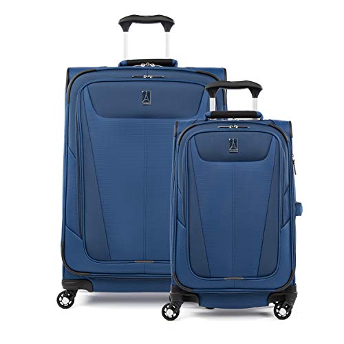 travelpro blue suitcase