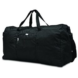 Samsonite Foldaway Duffle Extra Large Duffel Bag, Black, One Size