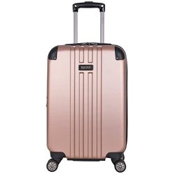 Kenneth Cole Reaction Reverb 20″ Hardside Expandable 8-Wheel Spinner Carry-on Luggage, Ros ...