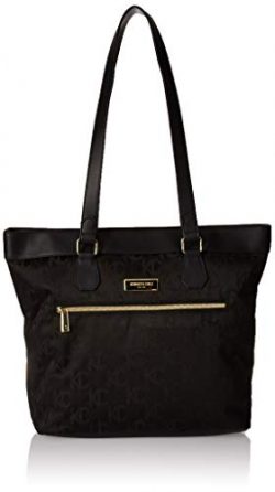 Kenneth Cole Reaction Women’s New York Kc Street Jacquard 15″ Laptop Tote Black One Size