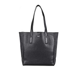 MICHAEL Michael Kors Junie Suede-Trim Tote (Charcoal/Black)