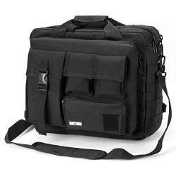 Military Briefcase,15.6 inch Men’s Laptop Messenger Bag Tactical Briefcase Multifunction O ...