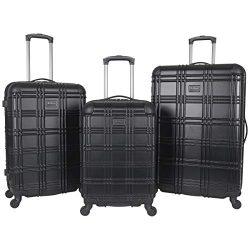 Ben Sherman Luggage Nottingham 3 Piece Hardside Spinner Luggage Set