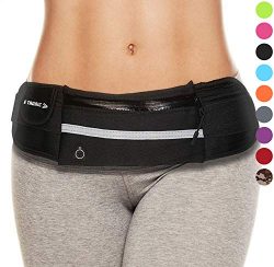 Running Belt Fanny Pack: Best Waist Packs Phone Holder Black Waistband Money Pouch Bag Top Gifts ...