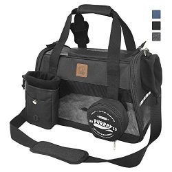 Pet Carrier Airline Approved Cat Carriers Dog Carrier for Small Medium Pets, 15 lbs Small Dog Ca ...