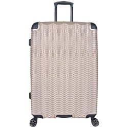 Kenneth Cole Reaction Wave Rush 28″ Lightweight Hardside 8-Wheel Spinner Expandable Checke ...