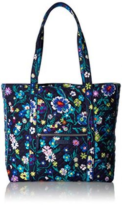 Vera Bradley Signature Cotton Vera Tote, Moonlight Garden