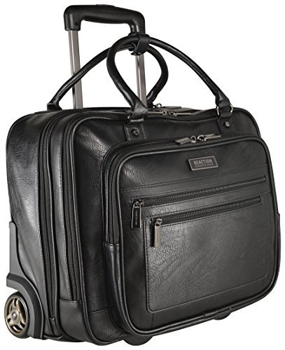 Kenneth Cole Reaction Wheeled Carry-On Tote, Black - LuggageBee ...