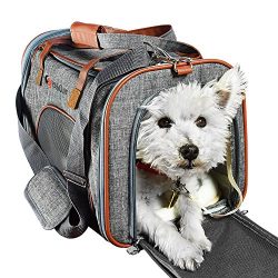 E Ess & Craft Pet Carrier for Small Pets | Approved by Most Airlines | | Side Loaded Travel  ...