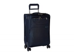 Briggs & Riley Baseline-Softside CX Expandable Carry-On Spinner Luggage, Navy