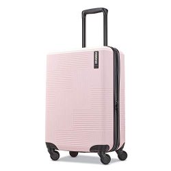 American Tourister Stratum XLT Hardside Luggage, Pink Blush, Carry-On