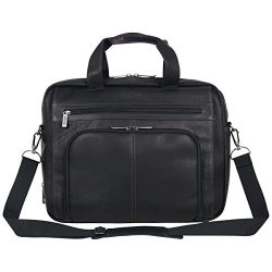 Kenneth Cole Reaction Reaction Manhattan Colombian Leather Expandable RFID 15.6″ Laptop Bu ...