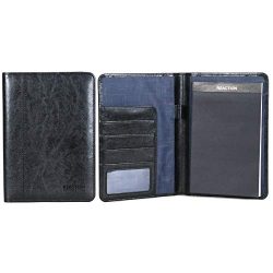 Kenneth Cole Reaction Faux Leather Mini Bifold Writing Pad, Black