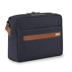 Briggs & Riley Kinzie Street-Micro Messenger Laptop Bag, Navy, One Size