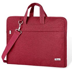 Voova Laptop Bag,17 17.3 Inch Laptop Sleeve Carrying Case Slim Computer Messenger Shoulder Brief ...