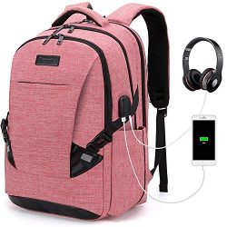 Tzowla Travel Laptop Backpack Waterproof Business Work School College Bag Daypack with USB Charg ...