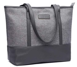 Malirona Laptop Tote Bag,Fits 15.6 Inch Laptop,Womens Lightweight Water Resistant Nylon Tote Bag ...