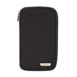 Travelon RFID Blocking Family Passport Zip Wallet, Black