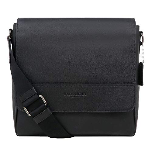 Coach F68015 Houston Map Leather Crossbody Messenger Shoulder Bag, QB ...