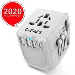 Castries Universal Travel Adapter All-in-one Travel Charger Worldwide Travel Socket Internationa ...