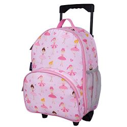 Wildkin Kids Rolling Luggage for Boys and Girls, Bag is Carry-On Size and Perfect for School or  ...