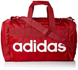 adidas Unisex Santiago Duffel Bag, Active Maroon/White, ONE SIZE