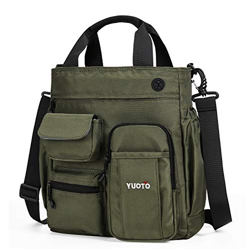 Messenger Bag Multifunctional Pocket Travel Work College Handbag Fits 14 Inch Laptop Ipad Water  ...
